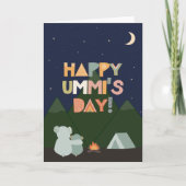 Moederdag Kaart voor Ummi (Voorkant)