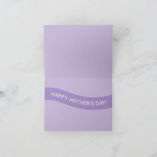 Moederdag Kaart voor Walida (Binnen)