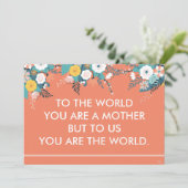 Moederdag kaarten Citaat Sentimental (Staand voorkant)