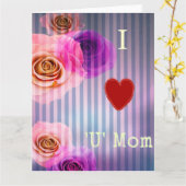 Moederdag-kaarten Kaart (Gele Bloem)