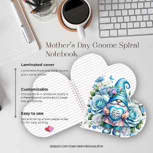 Moederdag Kabouter Spiraal Notebook Notitieboek