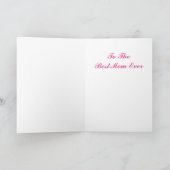 Moederdag kardinaal Floral Wreath Kaart (Binnen)