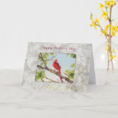 Moederdag, kardinaal kaart (Gele Bloem)