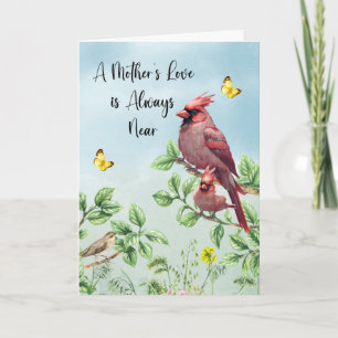 Moederdag Kardinalen buiten op filialen Kaart