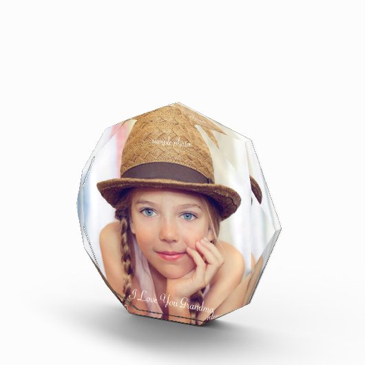 Moederdag, Kerstmis gepersonaliseerd, fotoblok (Rechts)