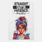 Moederdag Keuken Handdoek, Moederdag Theedoek (Verticaal)