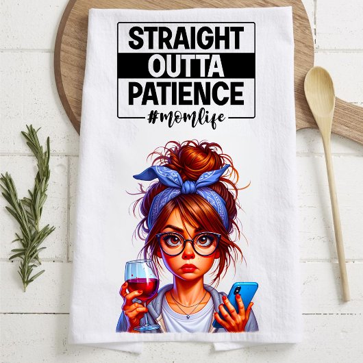 Moederdag Keuken Handdoek, Moederdag Theedoek