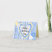 Moederdag Kinderkunst geïnspireerd  Kaart (Voorkant)