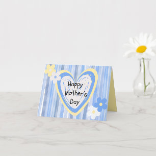 Moederdag Kinderkunst geïnspireerd Kaart