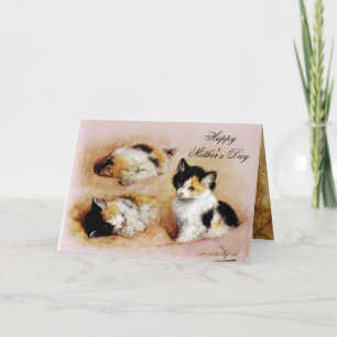 MOEDERDAG KITTEN Opwaken Kaart