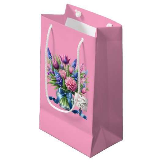 Moederdag  klein cadeauzakje (Voorkant Gekanteld)
