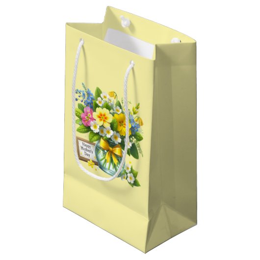 Moederdag  klein cadeauzakje (Voorkant Gekanteld)