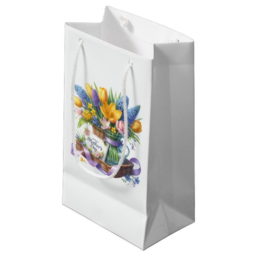 Moederdag  klein cadeauzakje (Voorkant Gekanteld)