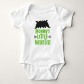 Moederdag Kleine Monster Halloween Romper (Voorkant)