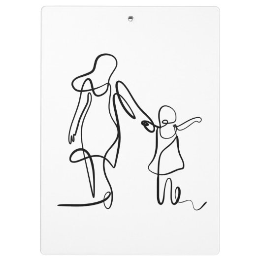 Moederdag Klembord (Achterkant)