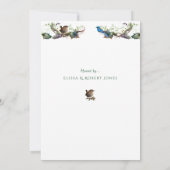 Moederdag Klimop Ranken Mooie Vogels Kaart (Achterkant)