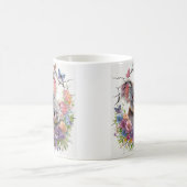 Moederdag Koala's omgeven door levendige bloemen Koffiemok (Center)