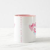 moederdag Koffie-Mok Tweekleurige Koffiemok (Center)