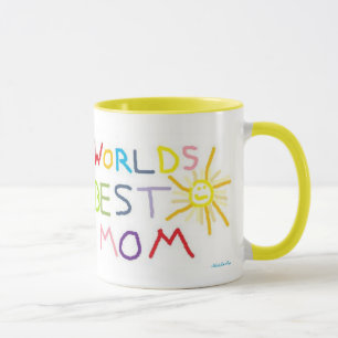 MOEDERDAG KOFFIE MUGS - WORLDS BEST MOM - GIFTS MOK