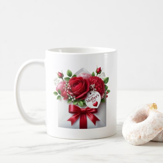 Moederdag koffiemok (Met donut)