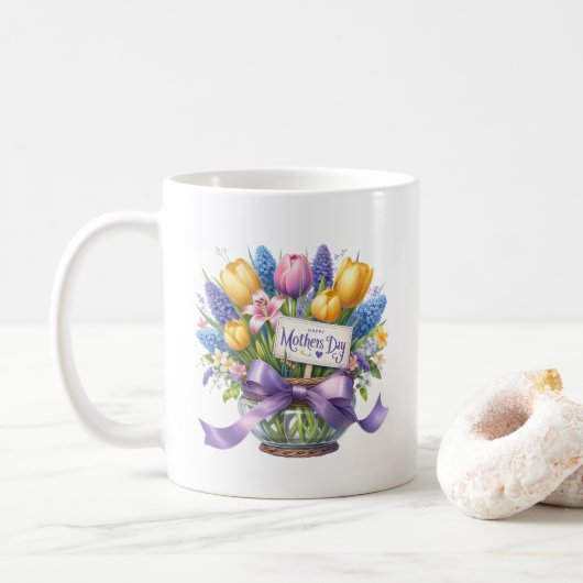 Moederdag koffiemok (Met donut)