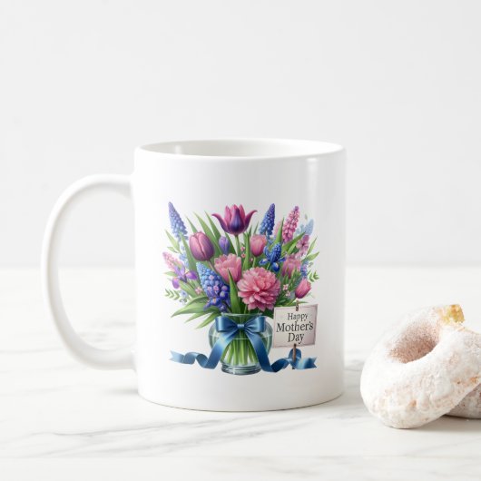 Moederdag koffiemok (Met donut)