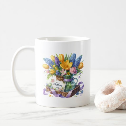 Moederdag koffiemok (Met donut)