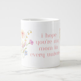 Moederdag koffiemok met citaat grote koffiekop