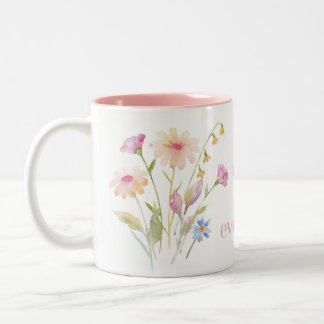 Moederdag koffiemok met citaat tweekleurige koffiemok