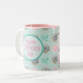 Moederdag KoffieMok,  Tweekleurige Koffiemok (Voorkant links)