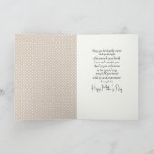 Moederdag konijn en Baby konijn Kaart (Binnen)