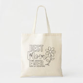 Moederdag Korft voor moeder Tote Bag (Voorkant)