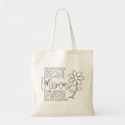 Moederdag Korft voor moeder Tote Bag (Voorkant)