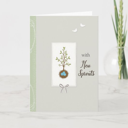 Moederdag Kunstkaart van New Sprouts Kaart (Voorkant)