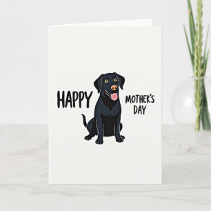 Moederdag Kunstkaart voor Honden Kaart