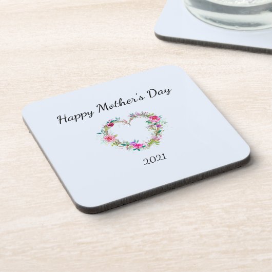 Moederdag kunststof Onderzetters (Linkerzijde)