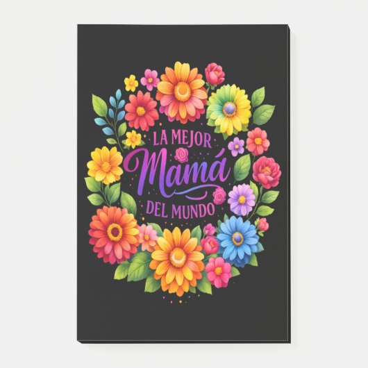 Moederdag La Mejor Mama Del Mundo Post-it® Notes (Voorkant)