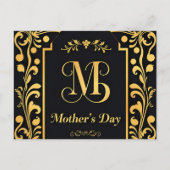 Moederdag Label Briefkaart (Voorkant)