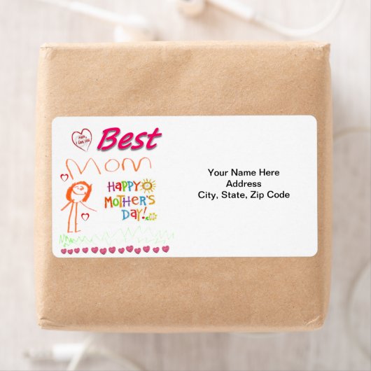 Moederdag labels (Insitu)