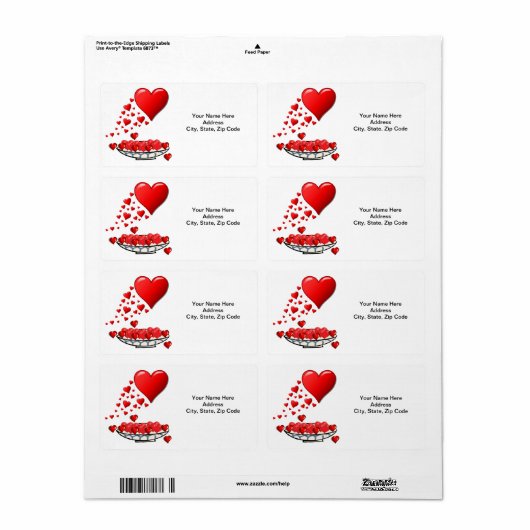 Moederdag labels (Full Sheet)