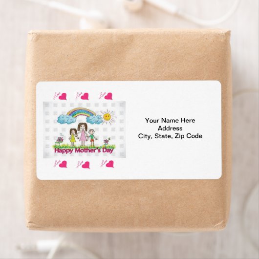 Moederdag labels (Insitu)