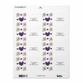 Moederdag labels (Full Sheet)