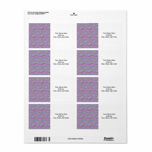 Moederdag labels (Full Sheet)