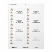 Moederdag labels (Full Sheet)