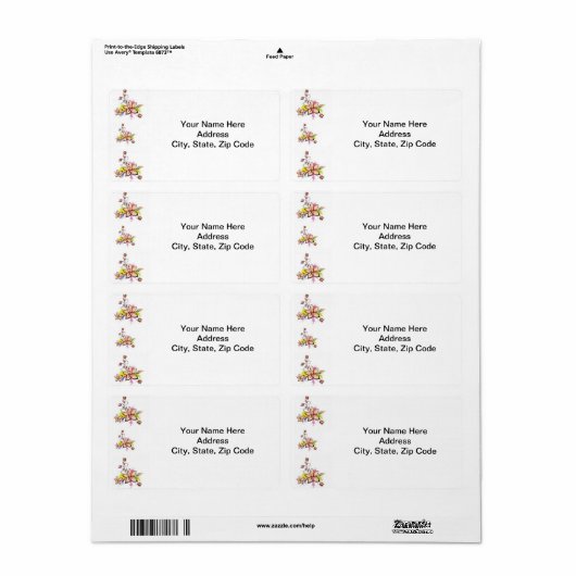 Moederdag labels (Full Sheet)