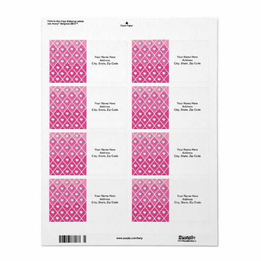 Moederdag labels (Full Sheet)