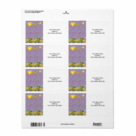 Moederdag labels (Full Sheet)