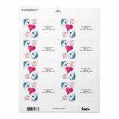 Moederdag labels (Full Sheet)