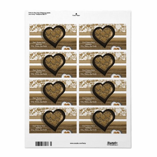 Moederdag labels (Full Sheet)