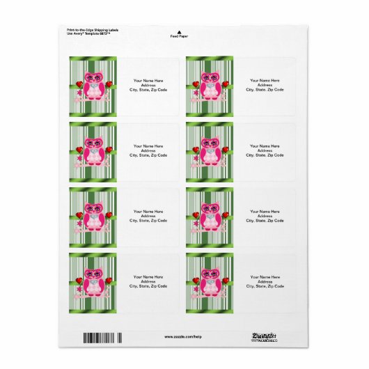 Moederdag labels (Full Sheet)